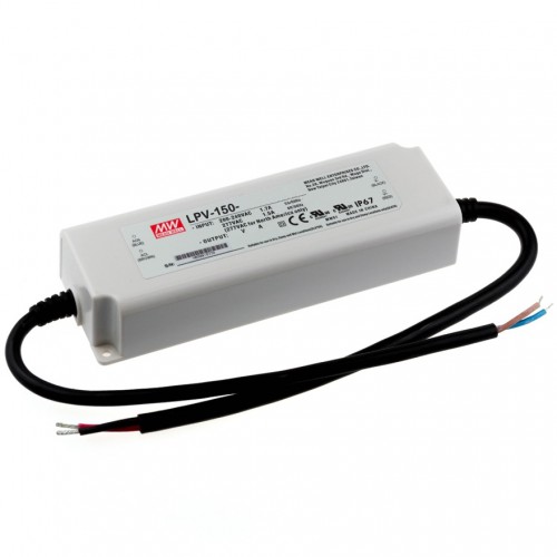 MEAN WELL LPV SERIES ― Σταθερής Τάσης 150 Watt 24 Vdc IP67