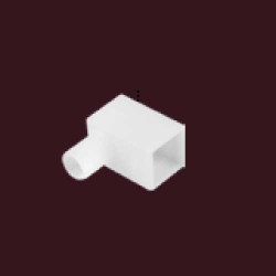 Τερματική τάπα στεγανοποίησης με τρύπα διέλευσης καλωδίου πλάγια για Neon 16x16 - Cubalux