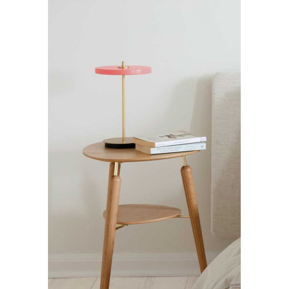 LED Πορτατίφ Μπαταρίας Επαναφορτιζόμενο Asteria Move Nuance Rose Dimmable by UMAGE