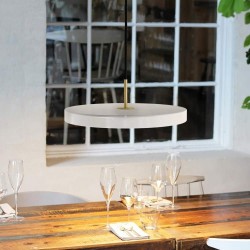 Κρεμαστό Φωτιστικό LED Asteria Pearl White Medium G43cm by UMAGE