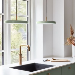 Κρεμαστό Φωτιστικό LED Asteria Mini Nuance Olive 14W Φ31cm Dimmable by UMAGE