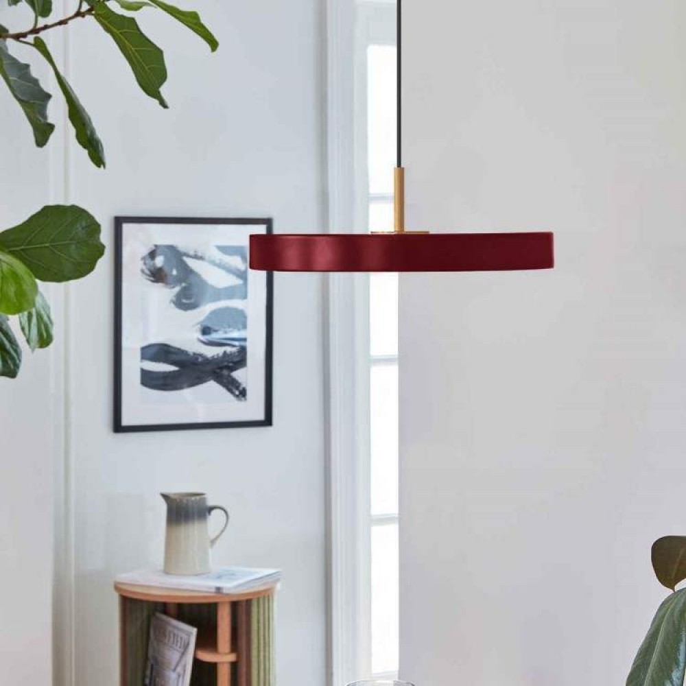 Κρεμαστό Φωτιστικό LED Asteria Mini Ruby Red 14W Φ31cm Dimmable by UMAGE