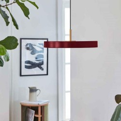 Κρεμαστό Φωτιστικό LED Asteria Mini Ruby Red 14W Φ31cm Dimmable by UMAGE