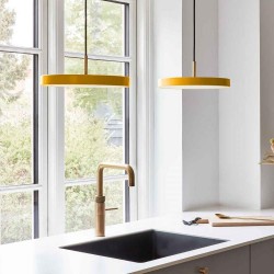 Κρεμαστό Φωτιστικό LED Asteria Mini Saffron Yellow 14W Φ31cm Dimmable by UMAGE