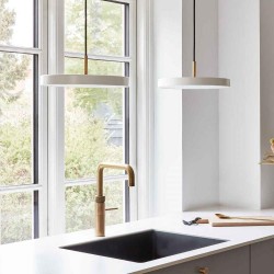 Κρεμαστό Φωτιστικό LED Asteria Mini Pearl White 14W Φ31cm Dimmable by UMAGE