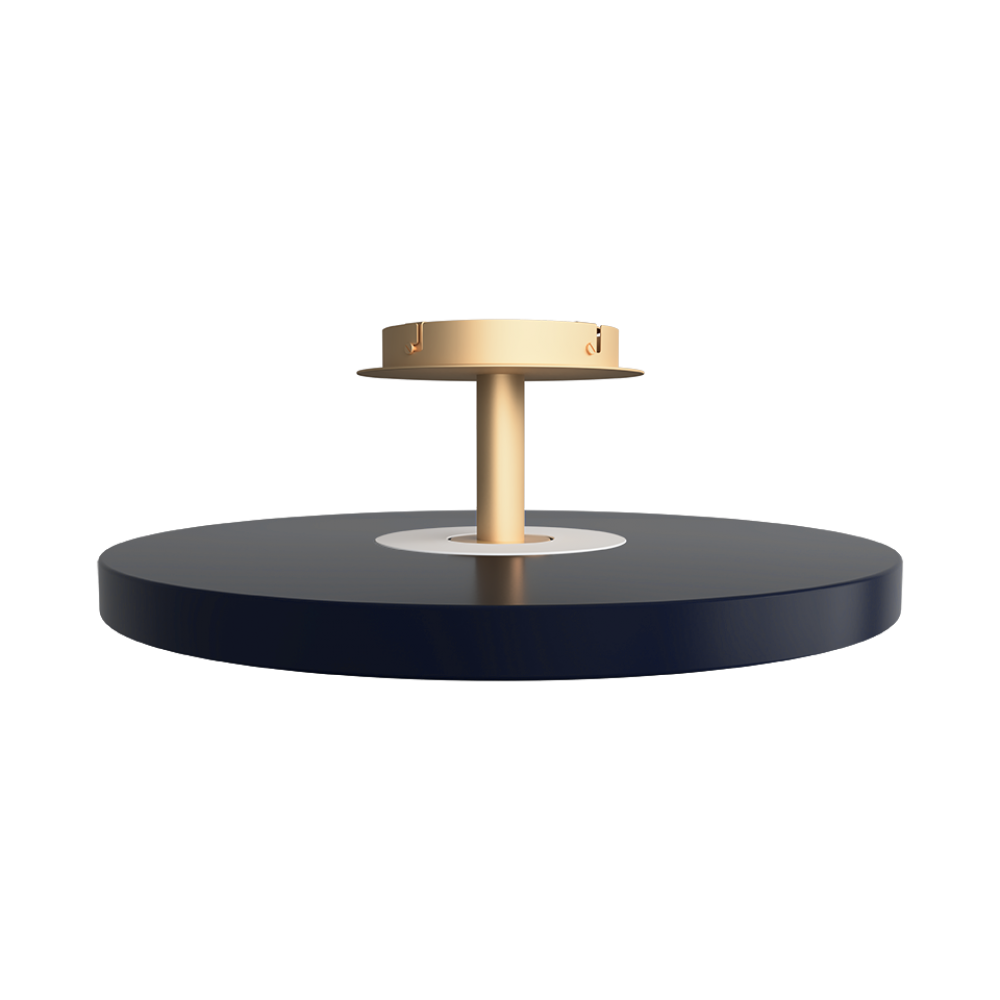 Φωτιστικό Οροφής LED Asteria Up Anthracite Grey 37W Φ60cm Dimmable by UMAGE