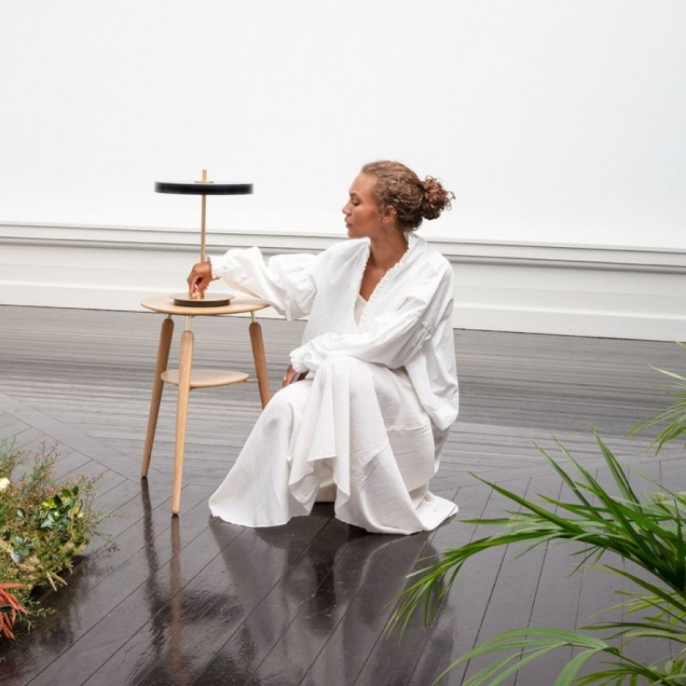 LED Πορτατίφ Asteria Table Black 13W Φ31cm Dimmable by UMAGE