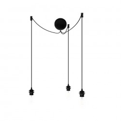 Ροζέτα Σιλικόνης Μαύρη Στρογγυλή Cannonball Cluster 3 by UMAGE