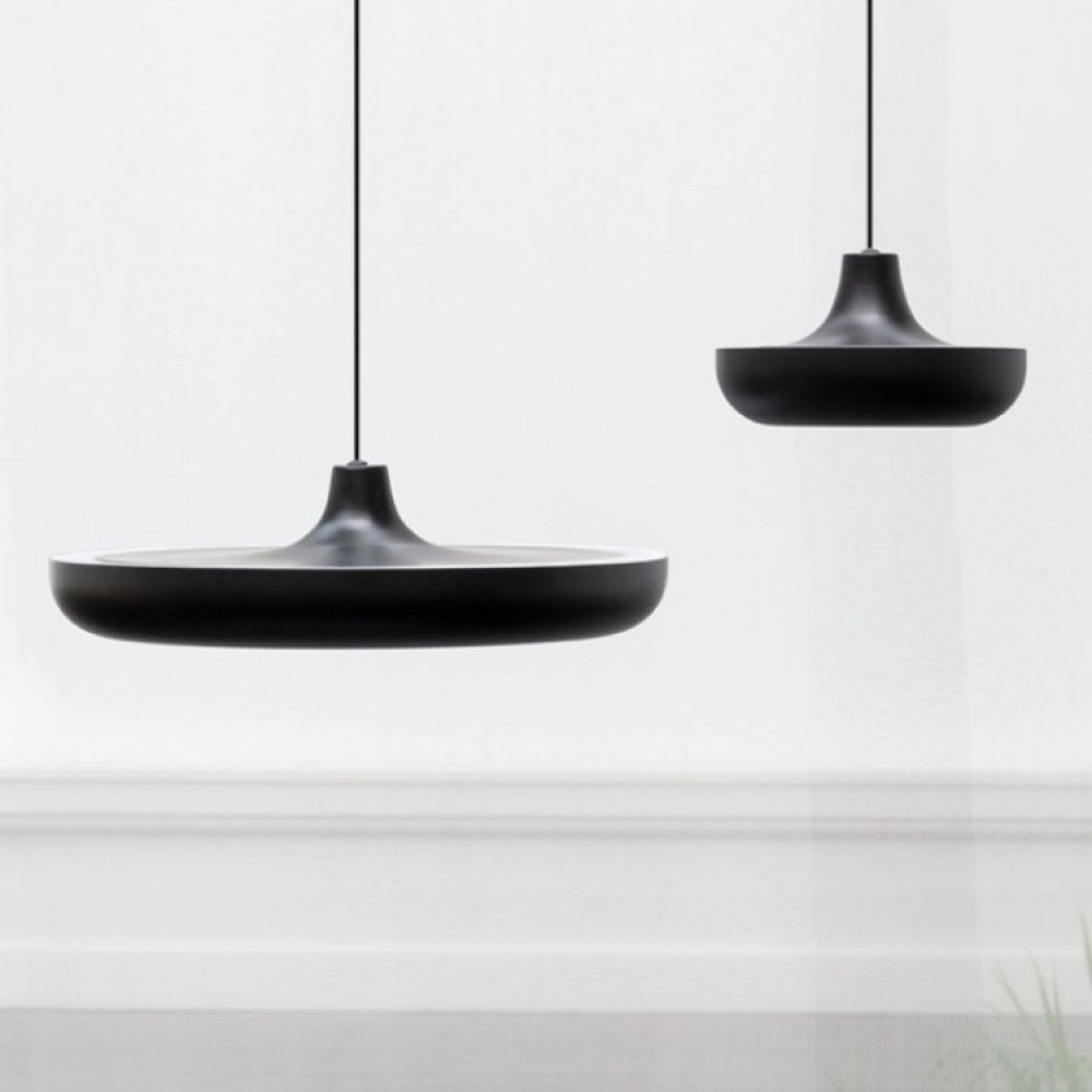 Κρεμαστό Φωτιστικό Cassini LED Medium 14W Μαύρο - UMAGE