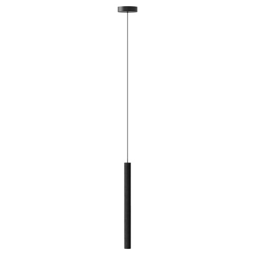 LED Κρεμαστό Φωτιστικό Από Ξύλο Δρυς Μαύρο - Black OAK 4W Chimes Tall by UMAGE