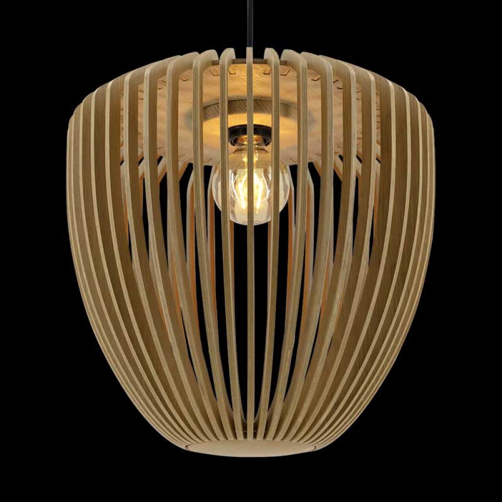 Καπέλο Φωτιστικών Από Ξύλο - Δρυς - Clava Wood by UMAGE