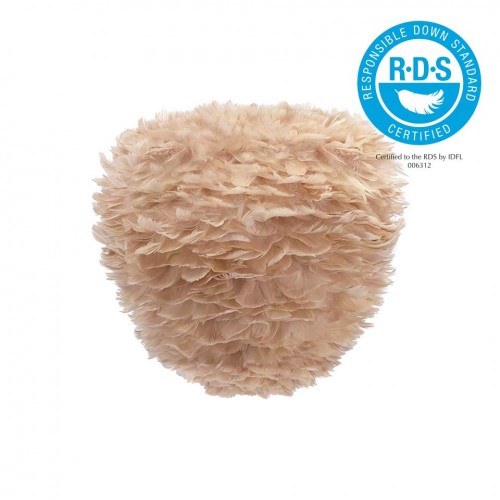 Φωτιστικό Πούπουλο Eos Evia Medium Φ40 Καφέ by UMAGE