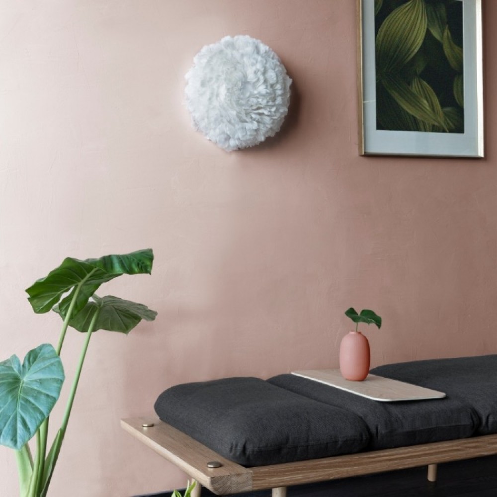 Eos UP Mini Φωτιστικό Οροφής Τοίχου Φ30 Λευκό by Umage