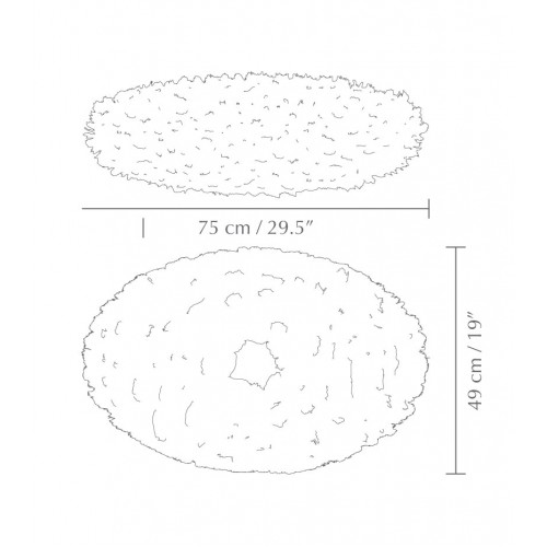 Φωτιστικό Πούπουλο Eos Esther Large Λευκό by UMAGE