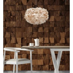 Φωτιστικό με Πούπουλο EOS Μπεζ Medium Φ45 by UMAGE