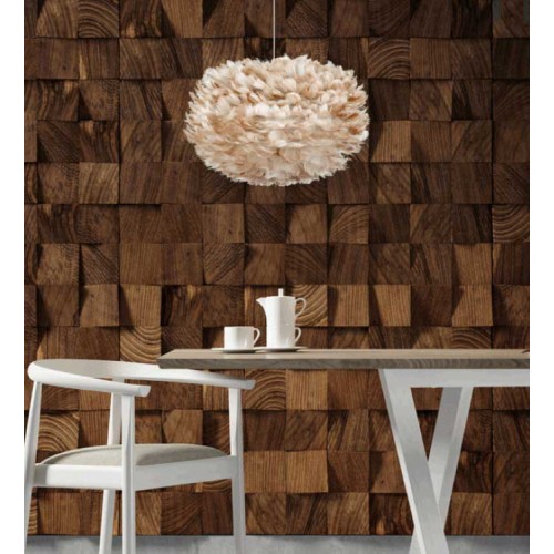 Φωτιστικό με Πούπουλο EOS Μπεζ Medium Φ45 by UMAGE