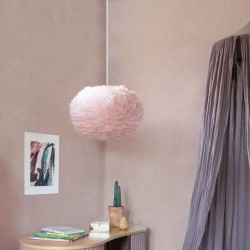 Φωτιστικό με Πούπουλο EOS Ροζ Medium Φ45 by UMAGE