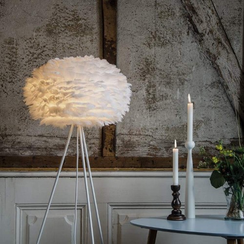 Φωτιστικό με Πούπουλο EOS Λευκό Medium Φ45 by UMAGE