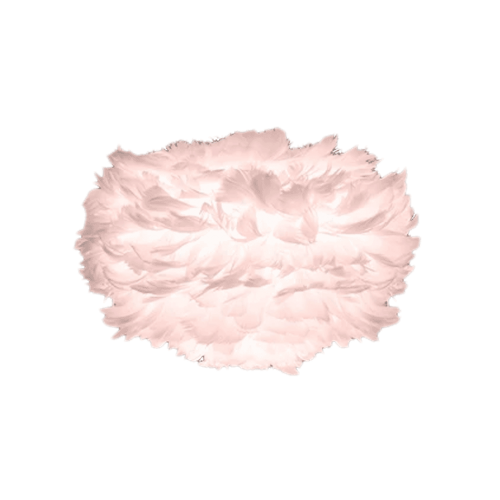 Φωτιστικό με Πούπουλο EOS Mini Ροζ Φ35 by UMAGE