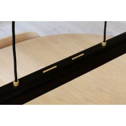 LED Κρεμαστό Φωτιστικό Αλουμινίου Μαύρο 24W CCT CRI93 Dimmable Hazel Branch  by UMAGE