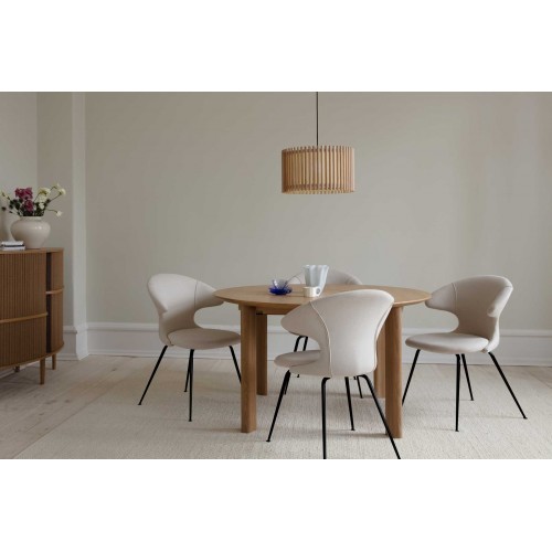 Καπέλο Φωτιστικών Από Ξύλο Και Ύφασμα Στρογγυλό - OAK Large - Komorebi by UMAGE