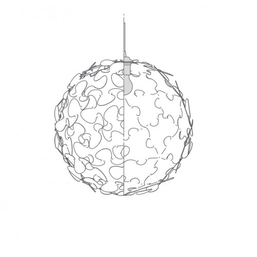 LORA XLarge Φ75 Λευκό by UMAGE