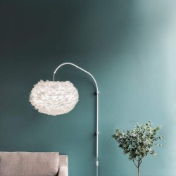 Μονή Βάση Τοίχου Willow Λευκή H121cm by UMAGE