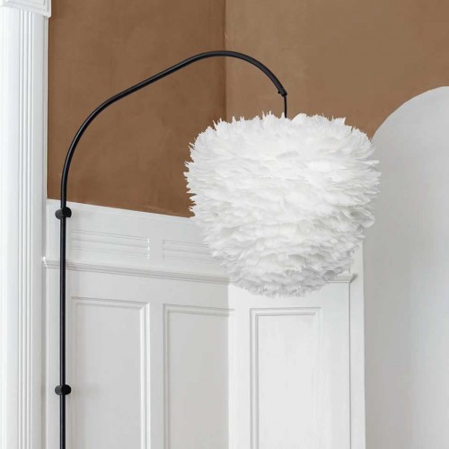 Μονή Βάση Τοίχου Willow Μαύρη H121cm by UMAGE