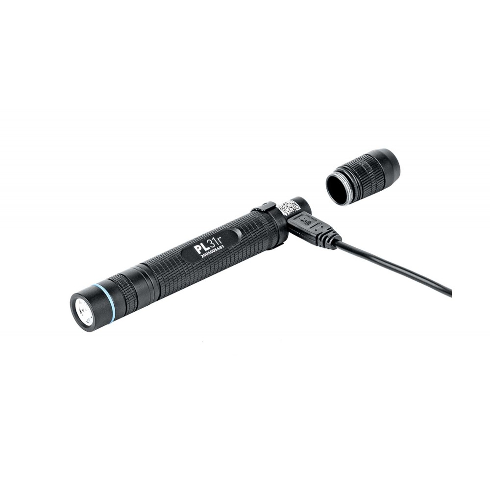 Walther Επαναφορτιζόμενος Φακός LED Αδιάβροχος IPX4 με Μέγιστη Φωτεινότητα 250lm PL31r