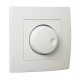Makel Lillium Dimmer Απλό Χωνευτό 600W Λευκό