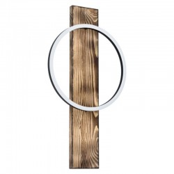 LED Απλίκα Με Ξύλο Ρουστίκ 12W BOYAL Eglo