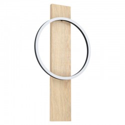 LED Απλίκα Με Ξύλο Σε Δρύινα Χρώματα 12W BOYAL Eglo