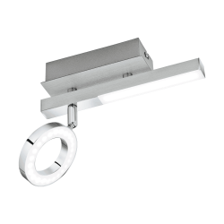 LED Σποτ Αλουμινίου Με Δύο Πηγές Φωτός 1x3.2W - 1x2.2W CARDILLIO 1 Eglo