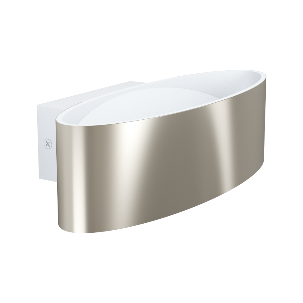 LED Απλίκα Μεταλλική Σε Νικέλ Χρώμα 10W 1100lm MACCACARI Eglo