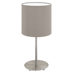 Πορτατίφ Με Υφασμάτινο Καπέλο Σε Διάφορα Χρώματα 40cm 1x 60W Ε27 PASTERI Eglo