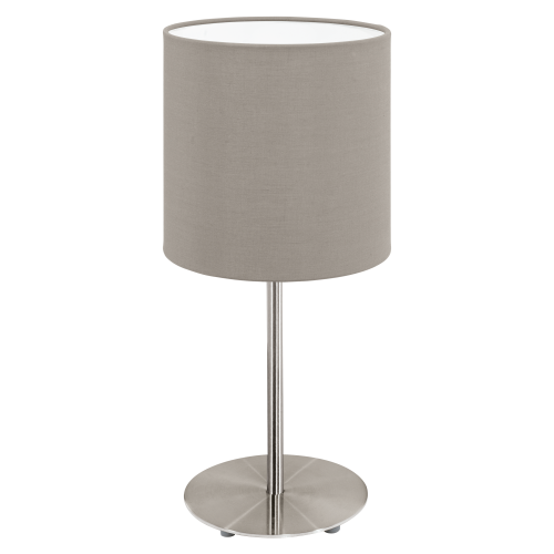 Πορτατίφ Με Υφασμάτινο Καπέλο Σε Διάφορα Χρώματα 40cm 1x 60W Ε27 PASTERI Eglo