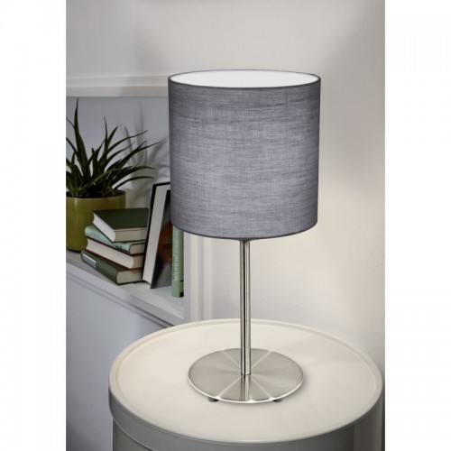 Πορτατίφ Με Υφασμάτινο Καπέλο Σε Διάφορα Χρώματα 40cm 1x 60W Ε27 PASTERI Eglo