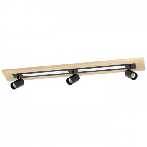 LED Φωτιστικό Οροφής Με Τρία Σποτ 3xGU10 4.5W Και LED 2X12W TORRESTRALLE - Eglo