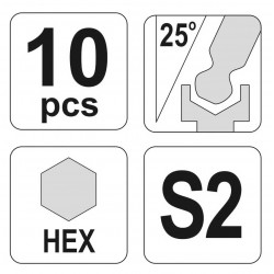 ΚΛΕΙΔΙΑ ΑΛΛΕΝ ΣΕΤ ΗΕΧ 10ΤΜΧ. YT-0560