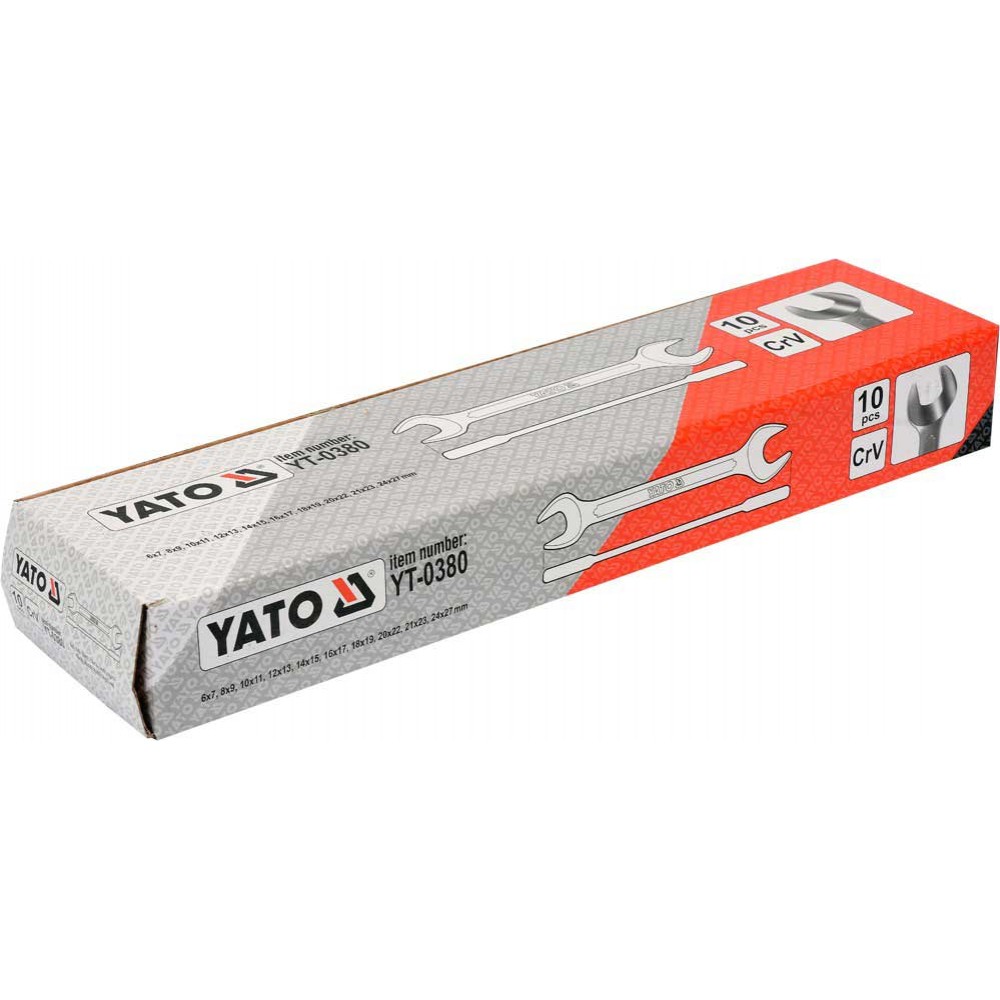 Σετ Γερμανικά κλειδιά 10τμχ YT-0380 - Yato Tools