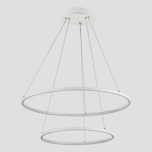 ΦΩΤΙΣΤΙΚΟ ΚΡΕΜΑΣΤΟ ΣΤΡΟΓΓΥΛΟ LED 37W Φ40XΦ60X120 ΛΕΥΚΟ - EUROLAMP