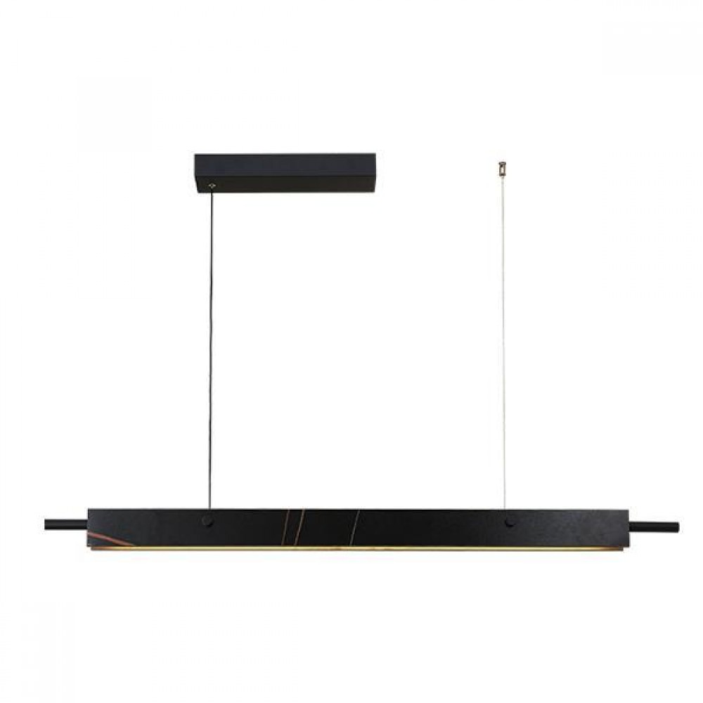 ΦΩΤΙΣΤΙΚΟ ΚΡΕΜΑΣΤΟ ΓΡΑΜΜΙΚΟ LED 20W ΜΑΥΡΟ 3 CCT - Eurolamp