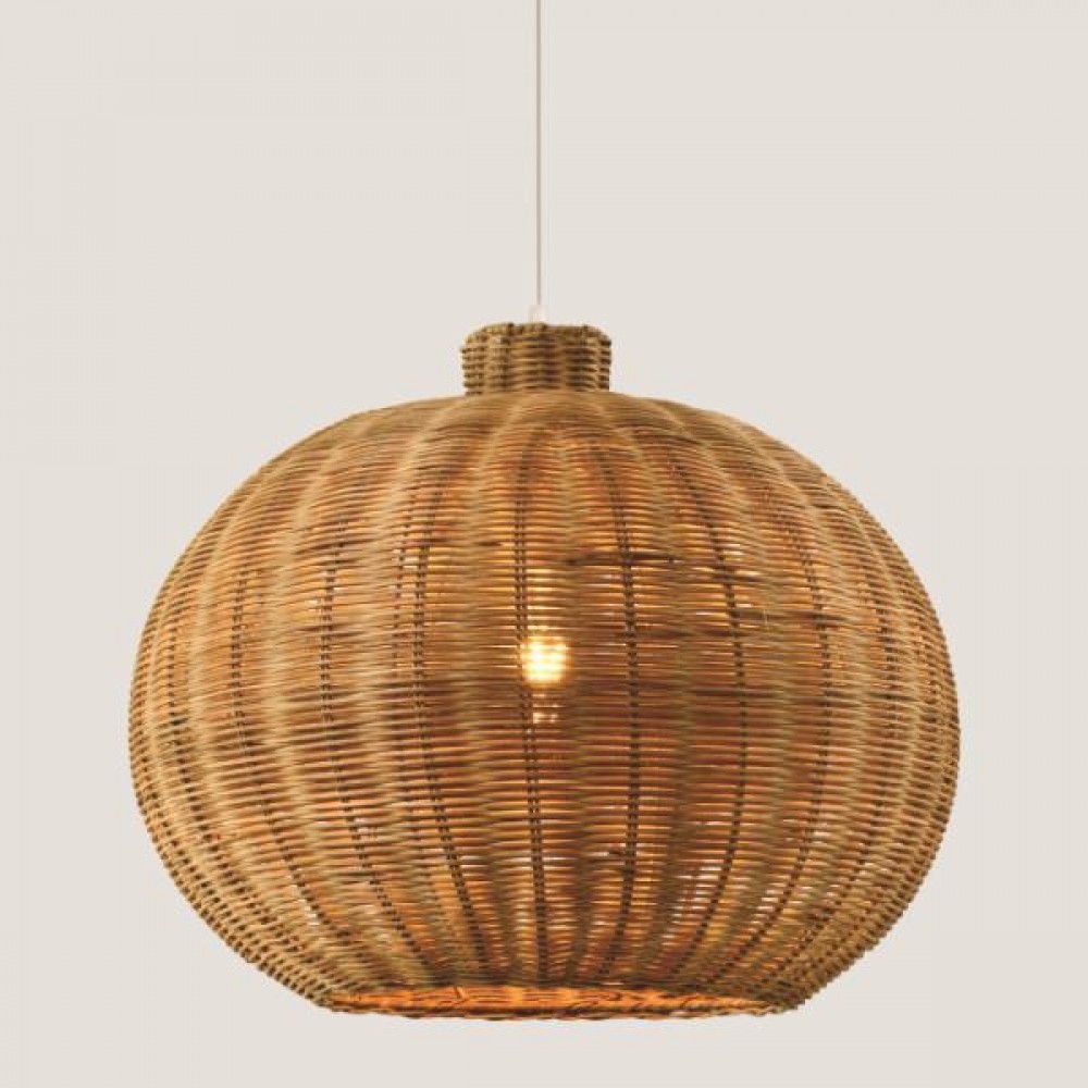 ΦΩΤΙΣΤΙΚΟ ΚΡΕΜΑΣΤΟ ΜΟΝΟΦΩΤΟ Ε27 Φ510X420 ΜΠΑΜΠΟΥ - EUROLAMP