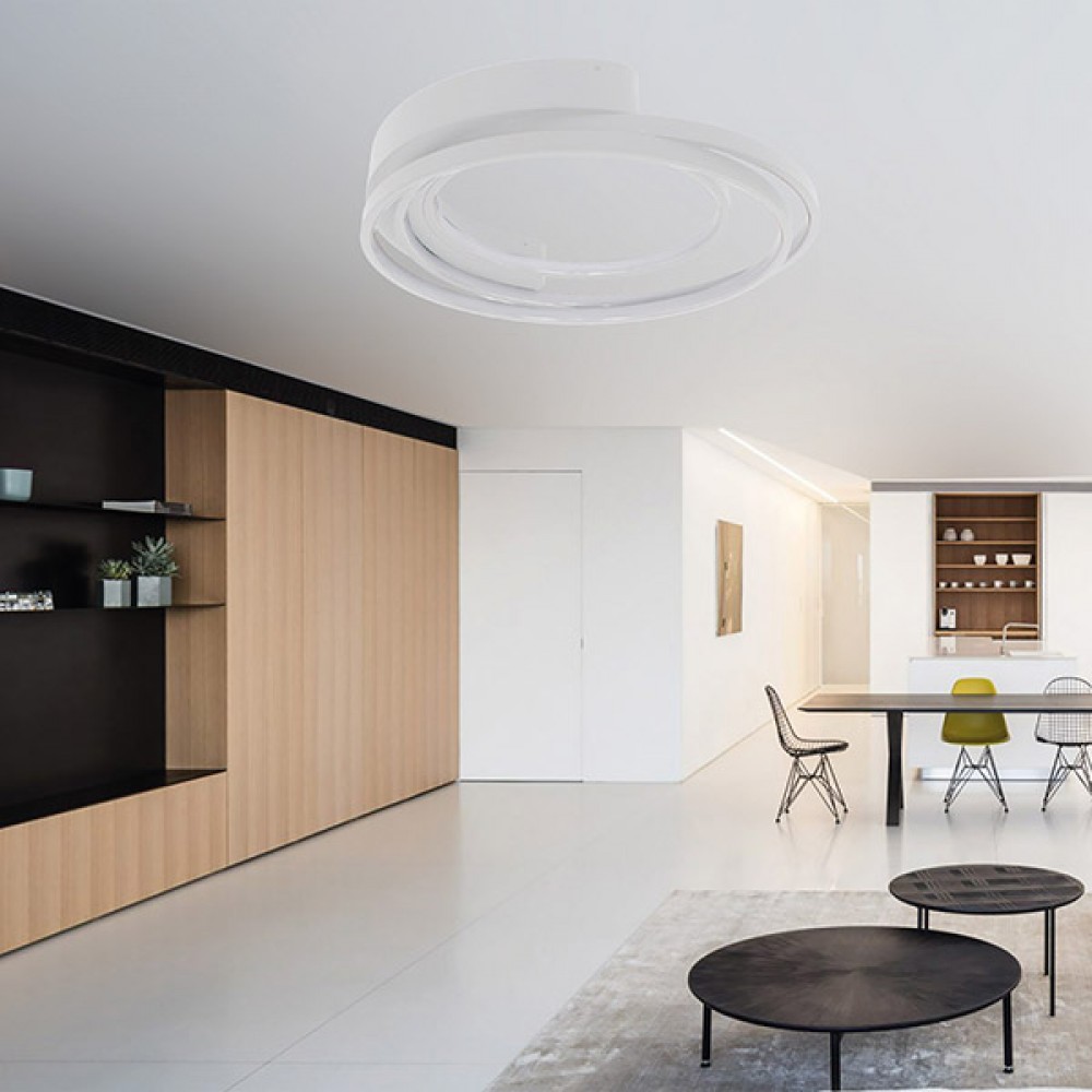 ΠΛΑΦΟΝΙΕΡΑ LED 30W ΛΕΥΚΗ 3CCT - EUROLAMP