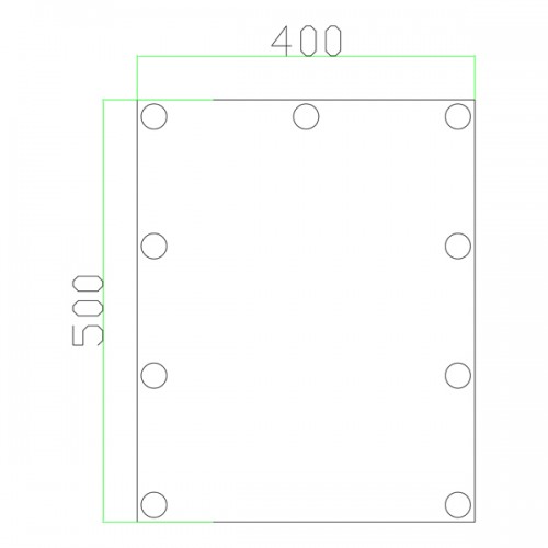ΚΑΘΡΕΠΤΗΣ ΜΑΚΙΓΙΑΖ ΜΕ LED ΠΑΡΑΛΛΗΛΟΓΡΑΜΜΟΣ 40X50 CM - EUROLAMP