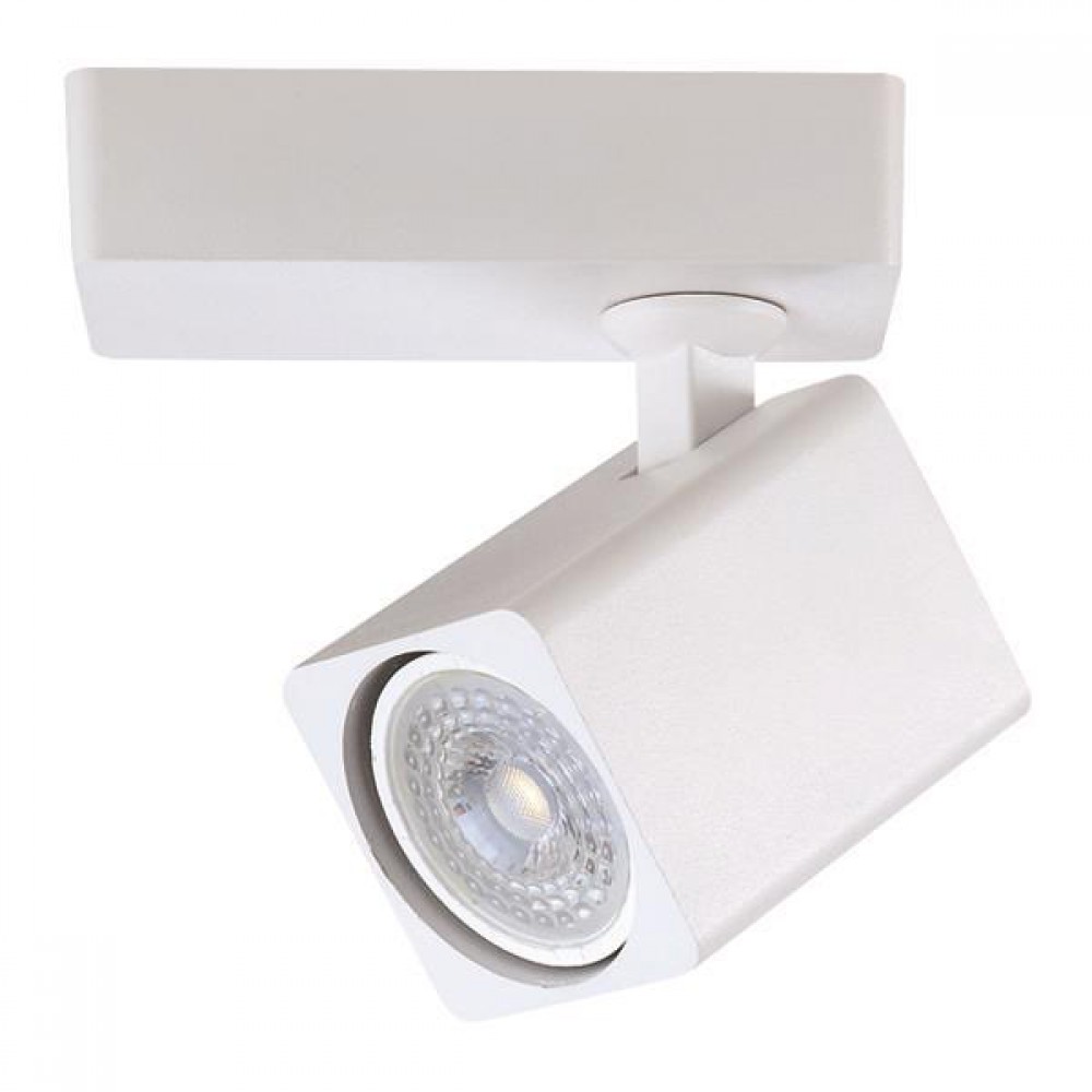 Σποτ Τοίχου Μονό Τετράγωνο GU10 120X60X135 Λευκό - Eurolamp