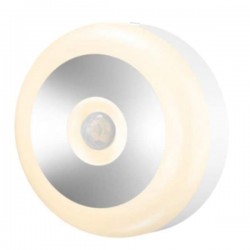 ΦΩΤΙΣΤΙΚΟ ΠΑΓΚΟΥ 1W LED 3000Κ Φ70MM ΜΕ ΑΝΙΧΝΕΥΤΗ ΚΙΝΗΣΗΣ EUROLAMP