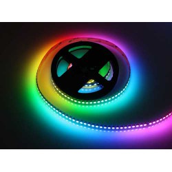 ΤΑΙΝΙΑ LED PIXEL KIT RGB 5 ΜΕΤΡΩΝ 12V + DRIVER + Wifi CONTROLLER ΜΕ ΜΟΥΣΙΚΗ IP20