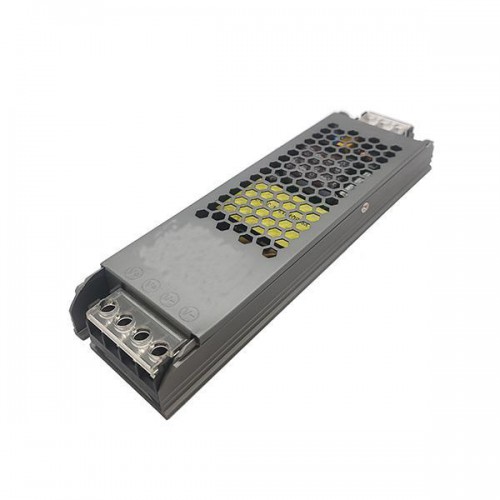 ΤΡΟΦΟΔΟΤΙΚΟ ΜΕΤΑΛΛΙΚΟ SLIM 12V DC 120W IP20 EUROLAMP