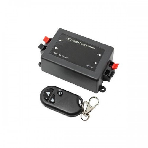 ΑΣΥΡΜΑΤΟ DIMMER LED ΜΟΝΟΧΡΩΜΗΣ ΤΑΙΝΙΑΣ 12V DC 96W /24V DC 192W EUROLAMP